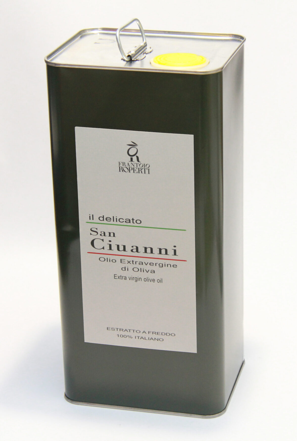 Olio extra vergine di oliva "san Ciuanni" latta da 5 litri